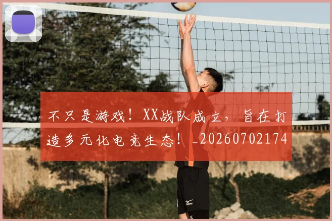 不只是游戏！XX战队成立，旨在打造多元化电竞生态！_20260702174504